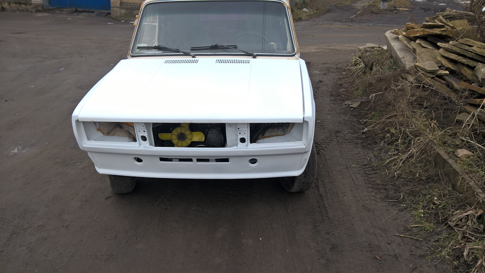 Фарбування передньої частини авто 5