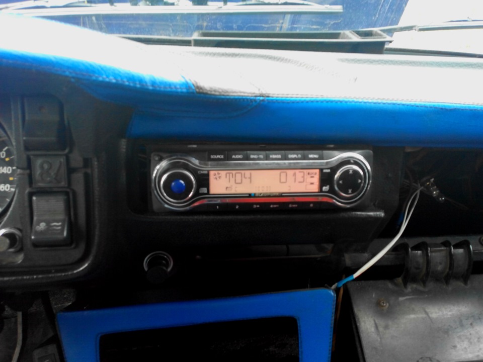 Автомагнітола замість важелів керування обігрівачем (пічки) ваз 2104, ваз 2105 1