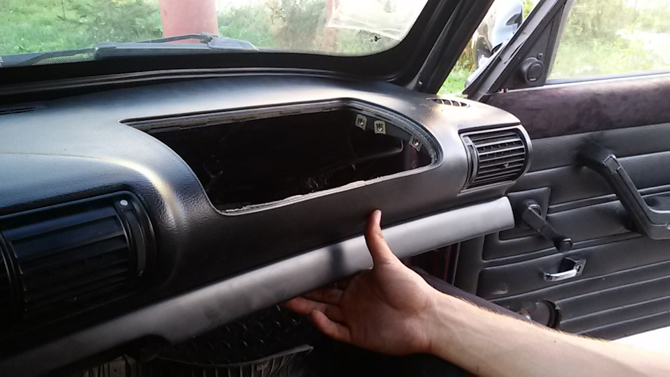 Торпеда від audi a4 до Ваз 2104 3
