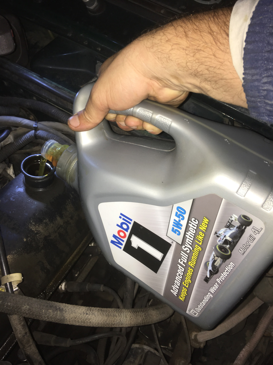 Перехід із ZIC 10w40 на MOBIL 5w50 5