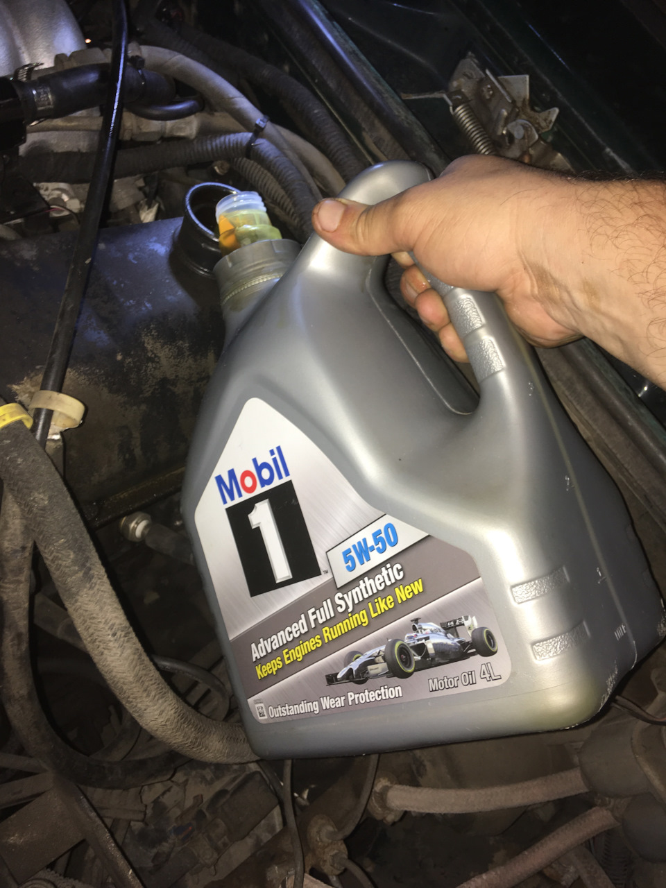 Перехід із ZIC 10w40 на MOBIL 5w50 3