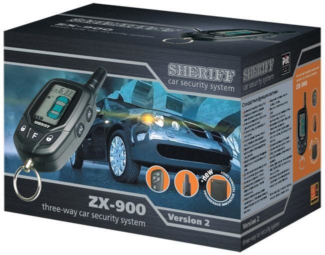 Сигналізація Sheriff ZX 900 v.2 двостороння 1
