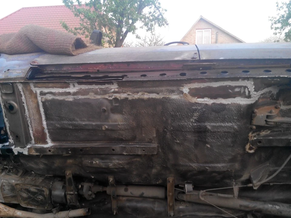 Заміна порогів, частина 2