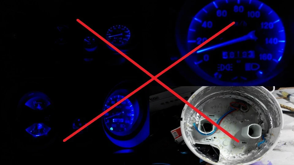 Smd-підсвічування панелі приладів ВАЗ-2105. Частина 1
