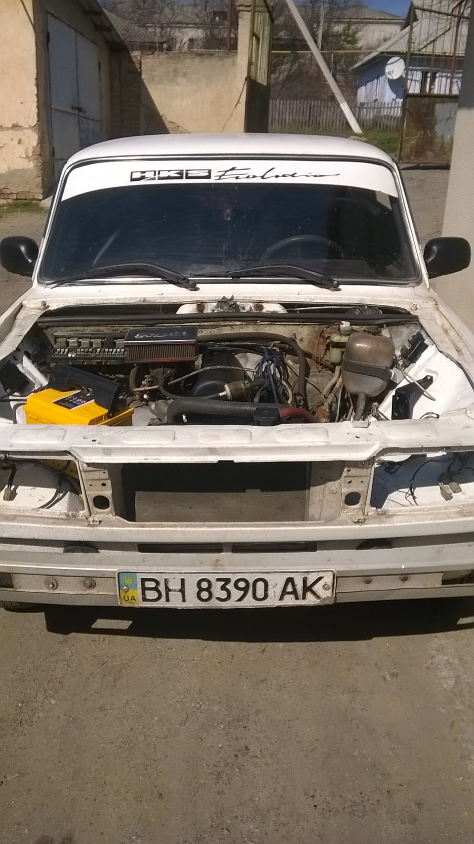 зібрав і встановив двигун 😊 2