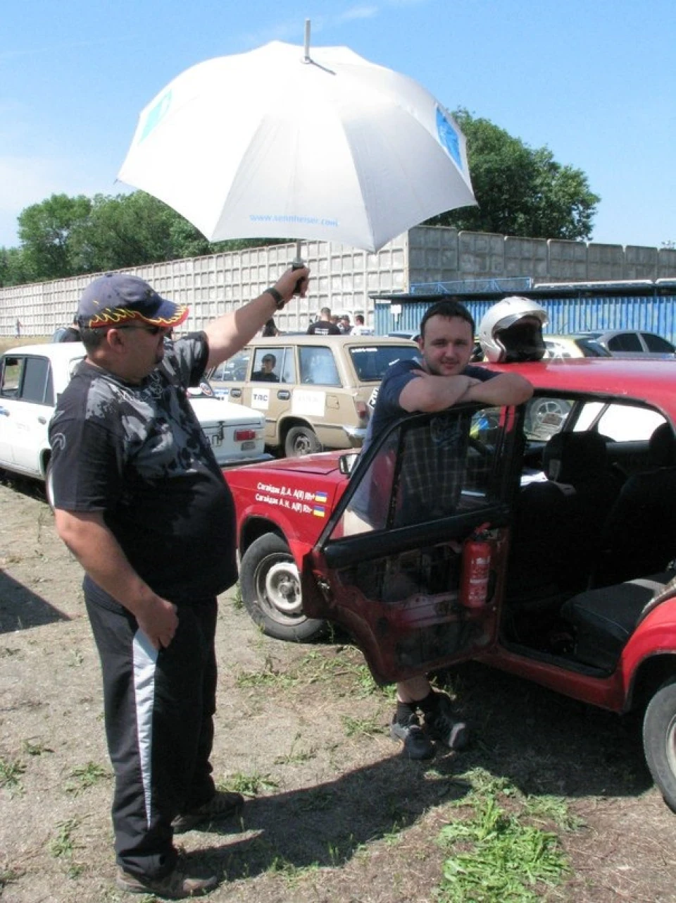 бойове хрещення ВАЗ 2105 в Ралі ПІКНІК 2013