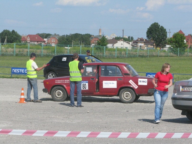 бойове хрещення ВАЗ 2105 в Ралі ПІКНІК 2013 5