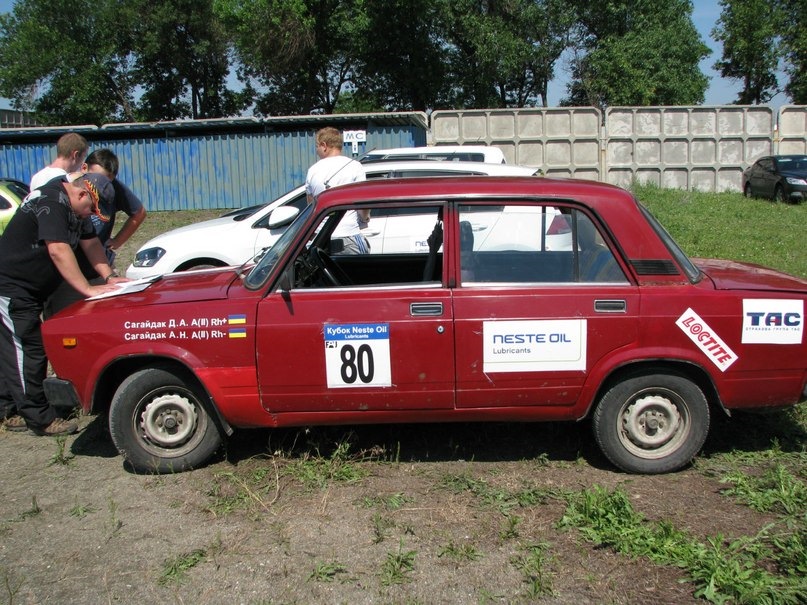 бойове хрещення ВАЗ 2105 в Ралі ПІКНІК 2013 3