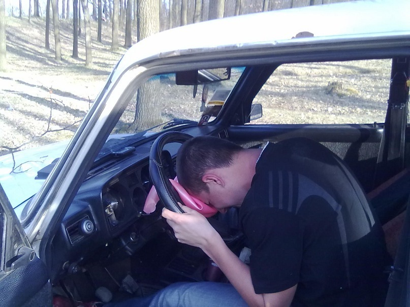 Аварія ! Врятувала тільки подушка безпеки ... або як люблять мої друзі мій Вазік 1