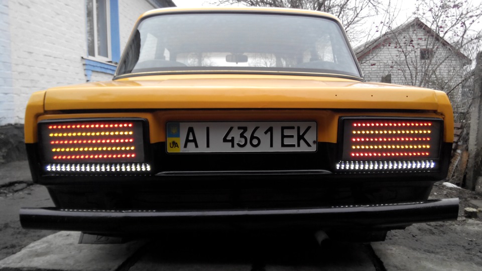 Тюнінг ліхтарів заднього ходу 2