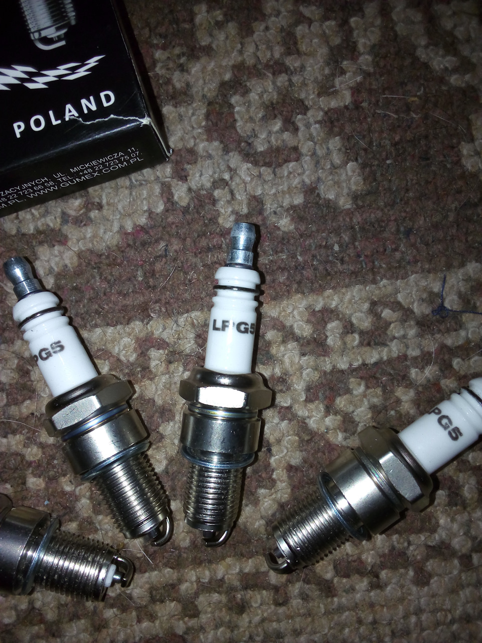 Свічі Gumex lpg 5 1