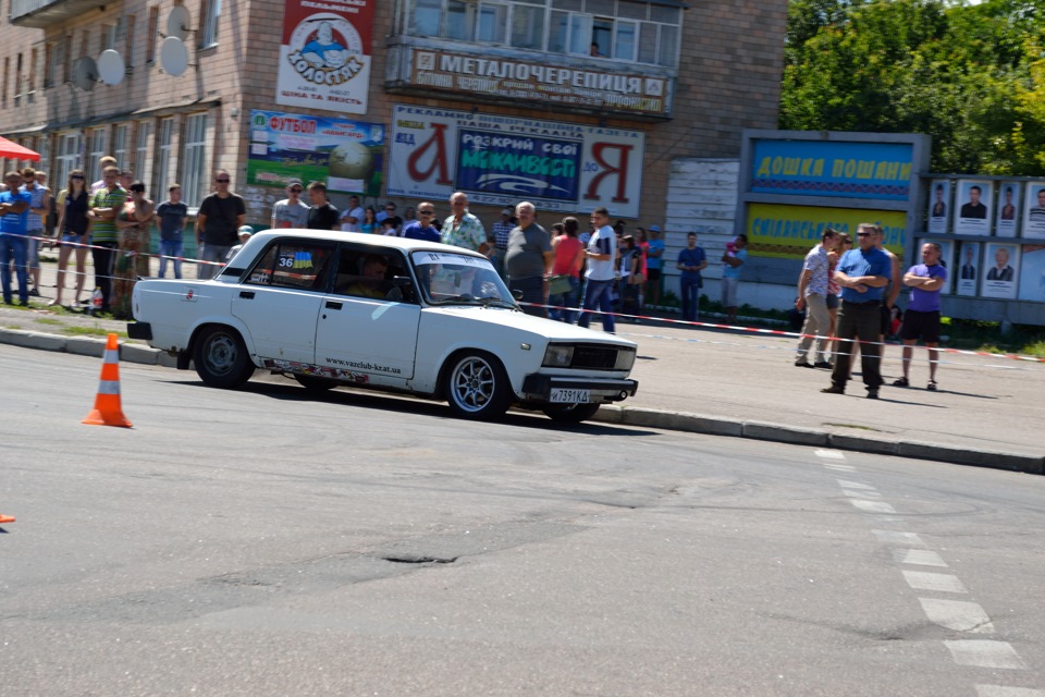 ІІІ етап Національних змагань з автомобільного слалому 4