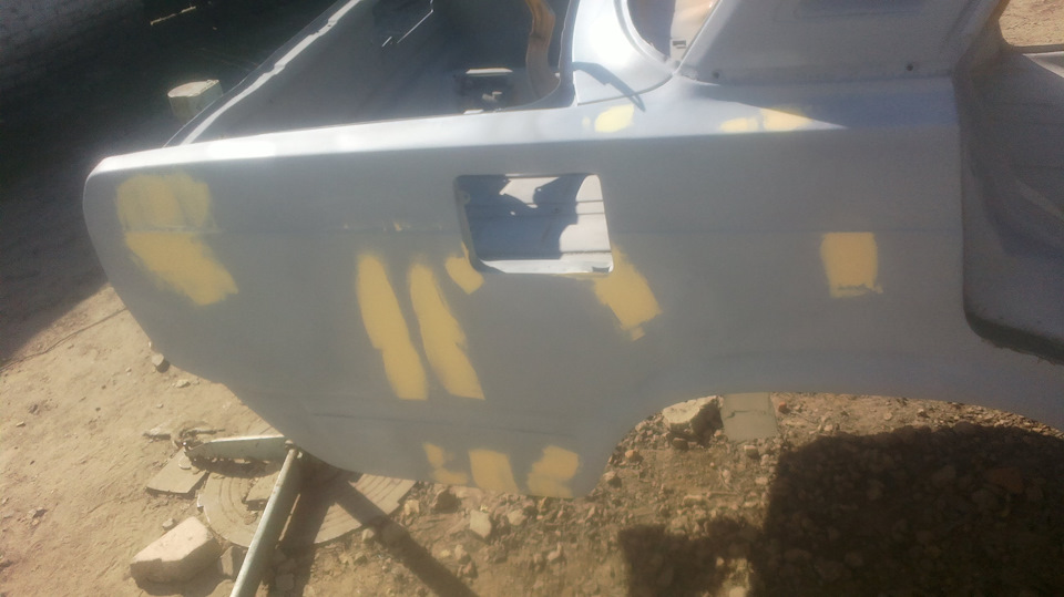Підготовка до фарбування 1