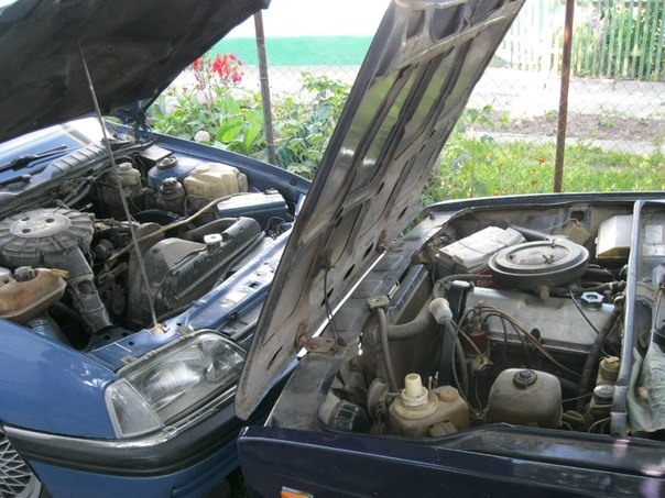 Ваз-2105 VS Opel Omega A//// 4