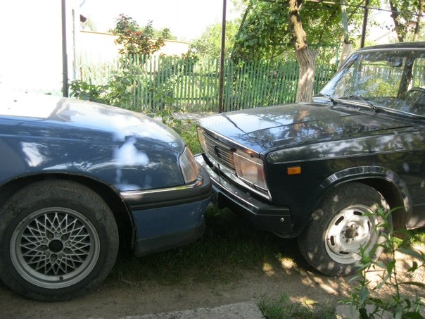 Ваз-2105 VS Opel Omega A//// 3