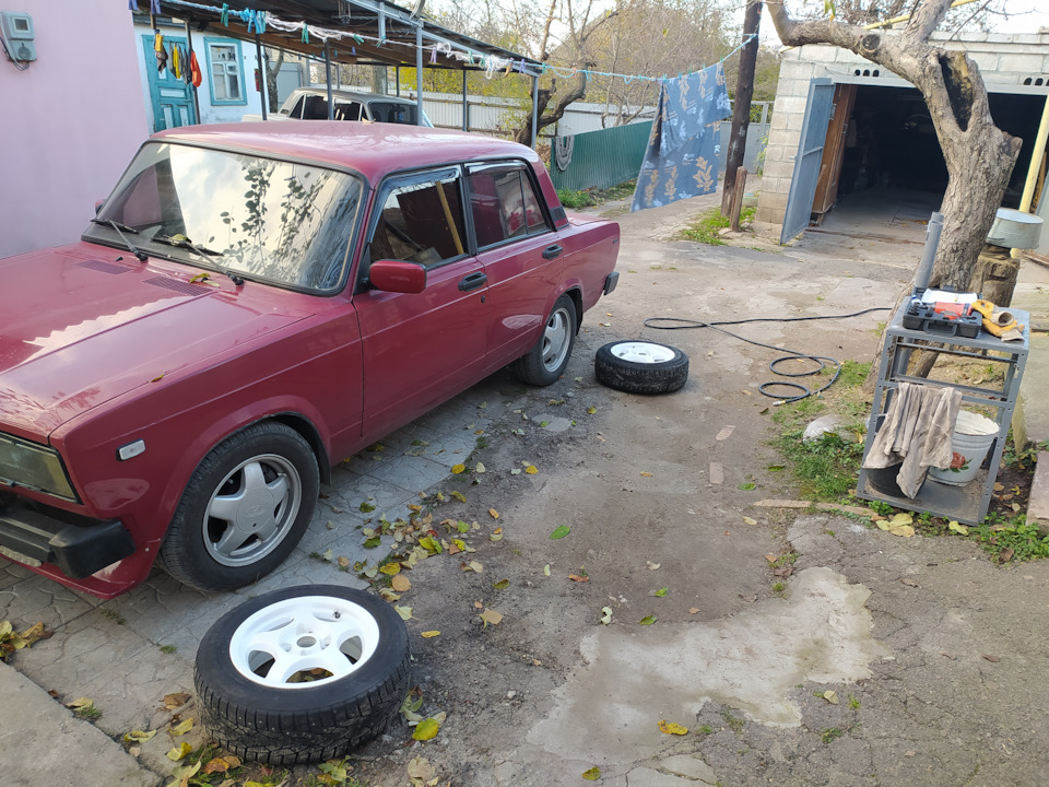 Перевзувся в зиму. І помився))) 2