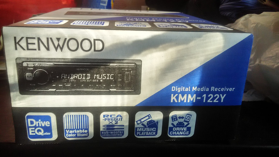 ТізЕєєр! Новий агрегат! Kenwood KMM-122Y 5