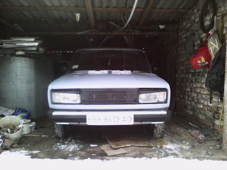 Поставив фари на авто)) 3