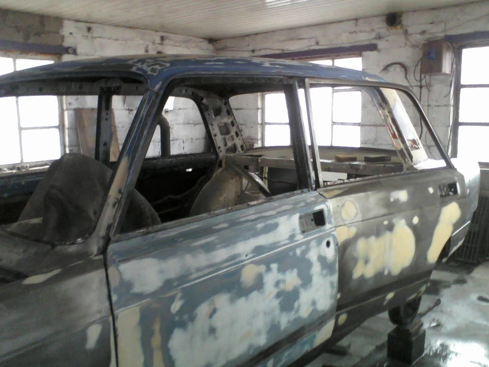 Підготовка до фарбування.