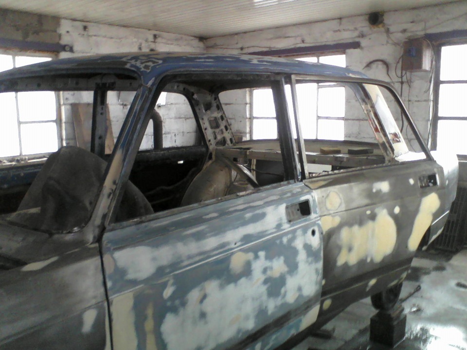 Підготовка до фарбування. 1