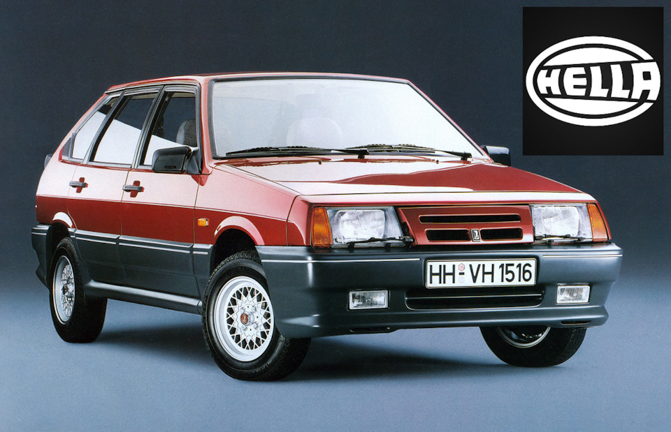 Протитуманки дилерські Hella для Lada Samara Top і Topas. 1
