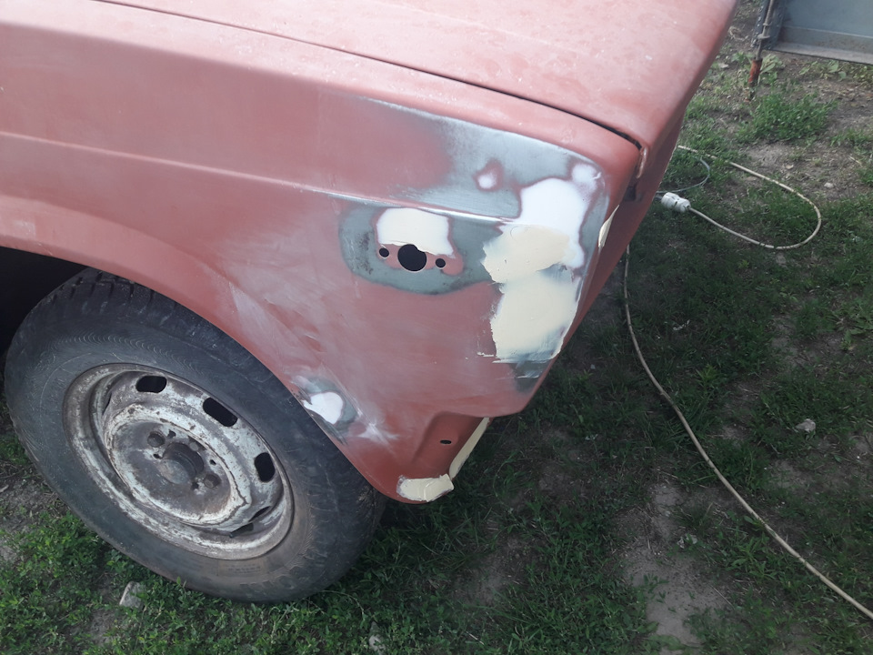 Підготовка до фарбування часть3 5
