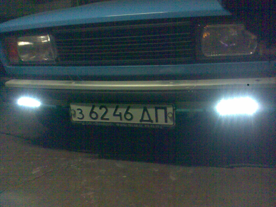 DRL ходові вогні Mersedes Style 2