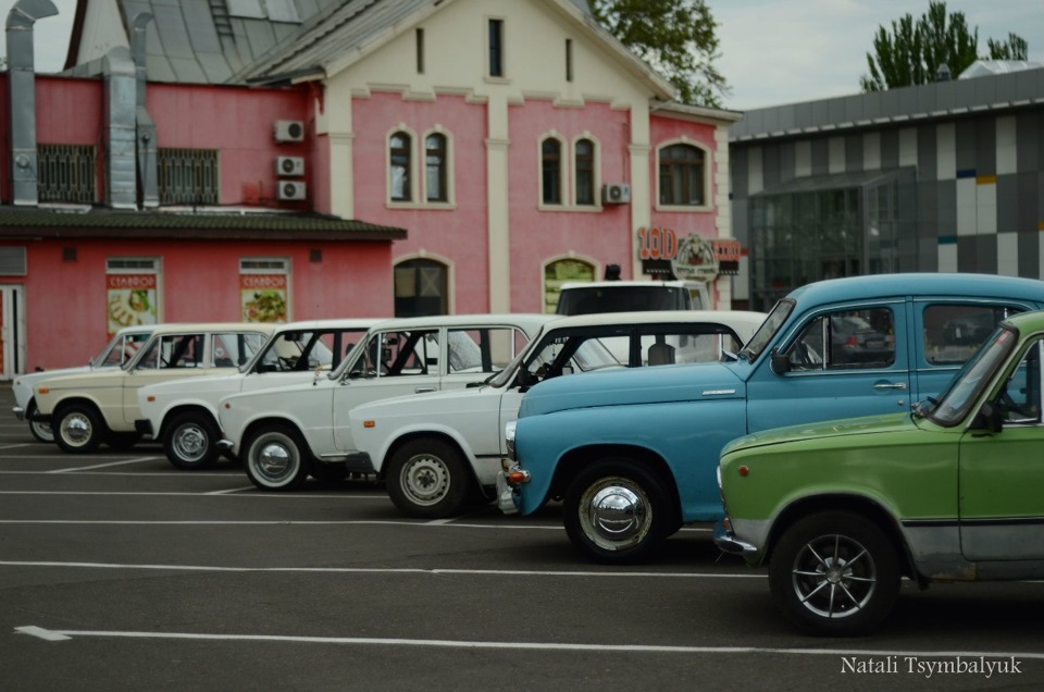 Невеликий з'їзд ретро клубу Авто Класика Одеса 4