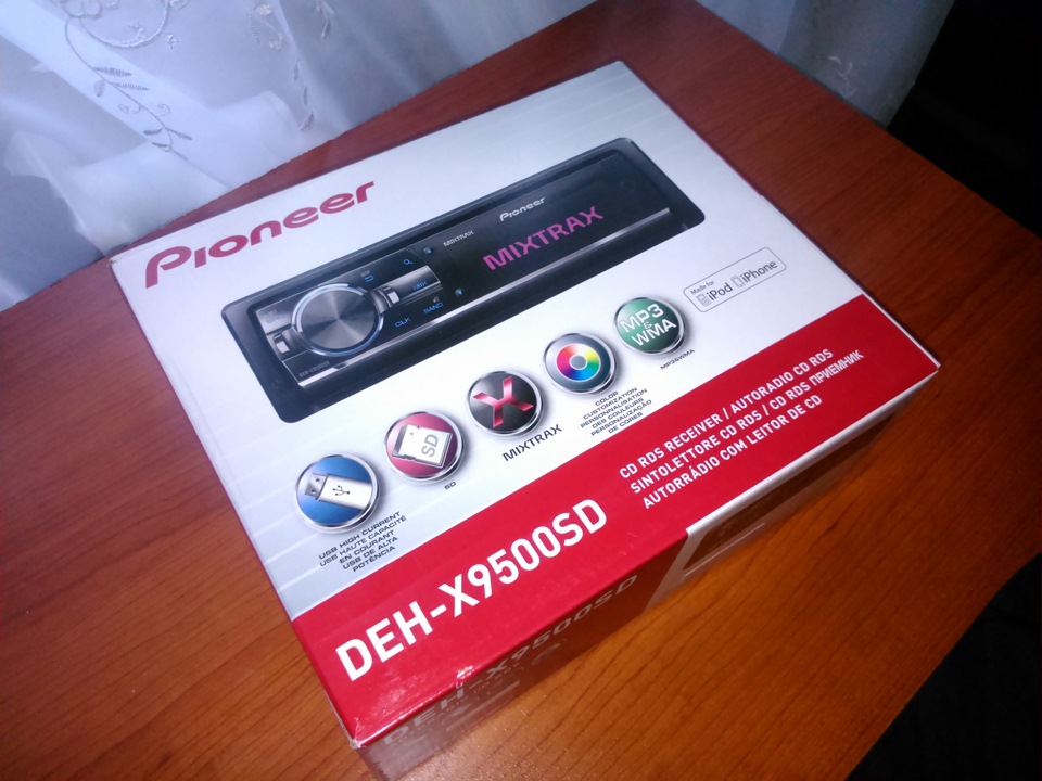 Моя нова магнітола - Pioneer DEH-X9500SD 1