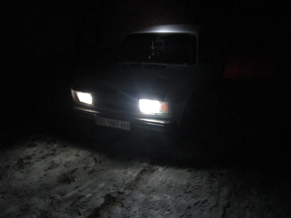 Заміна лампочок габарит на LED 1