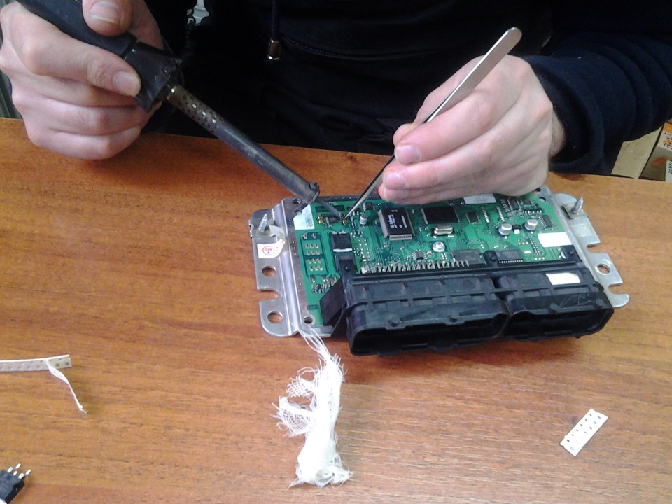 Переробка ЕБУ Я 7.2 з 8V на 16V 2