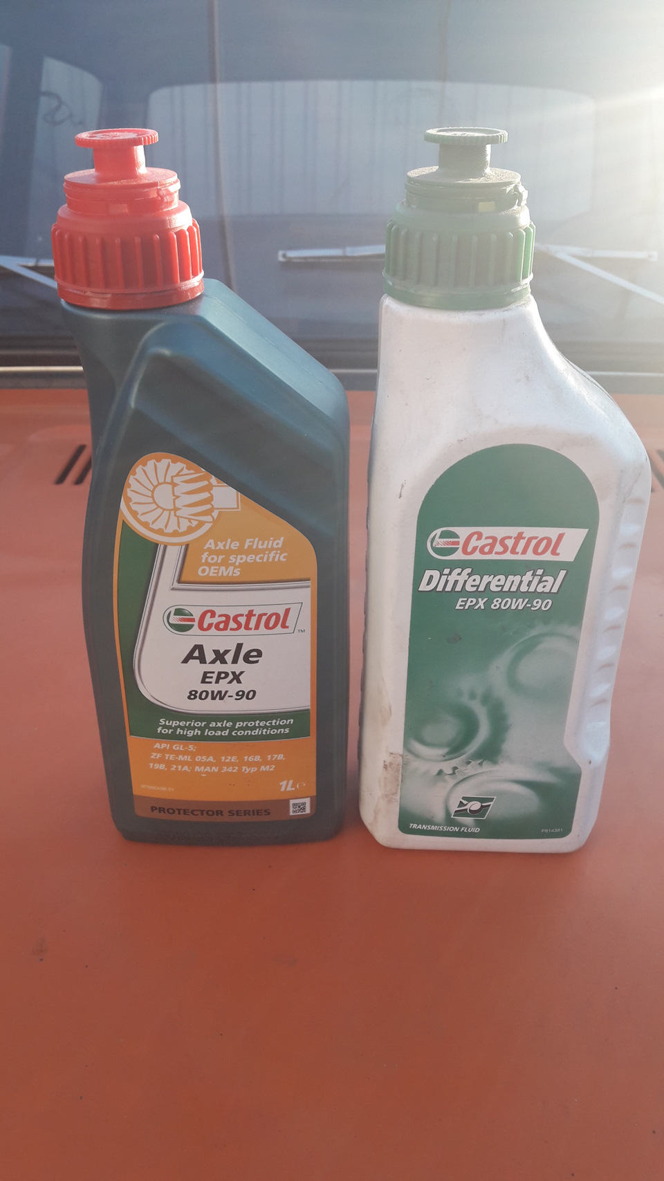 Castrol EPX 80W90 у задній міст 1