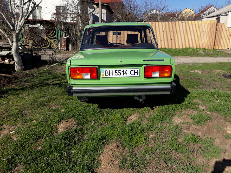 Перше миття, початок їзди та запаси запчастин.)) 3