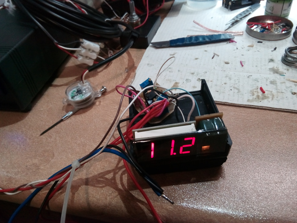 Рівень газу в балоні ГБО v3.2 2