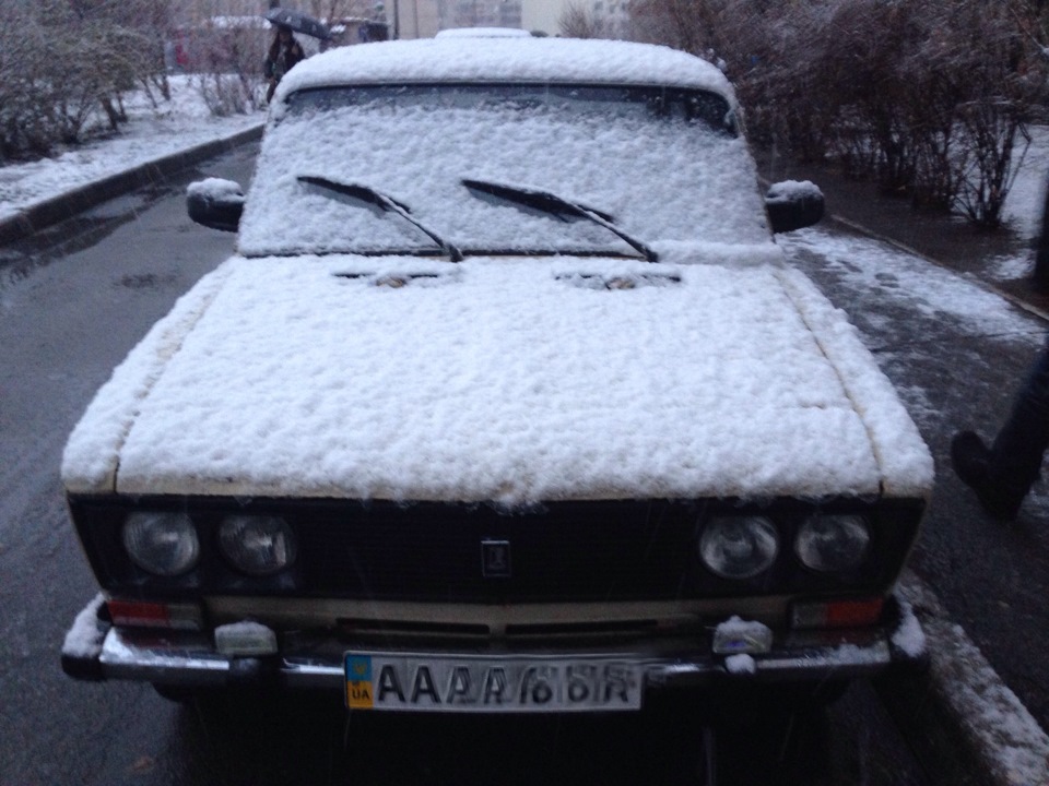 З першим снігом нас :) 1