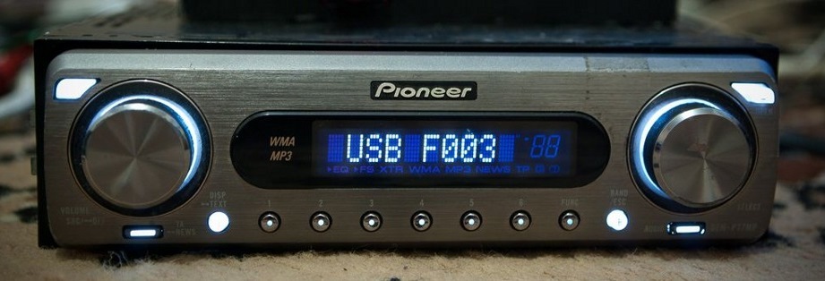 Початок будівництва гучного фронту (частина 3. Pioneer DEH-P77MP) 1