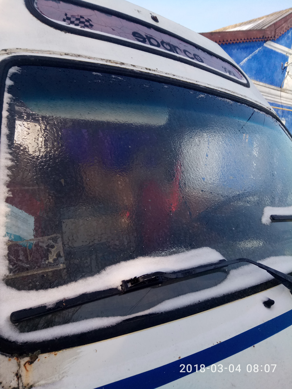 Класна антизамерзайка в омивачі 4