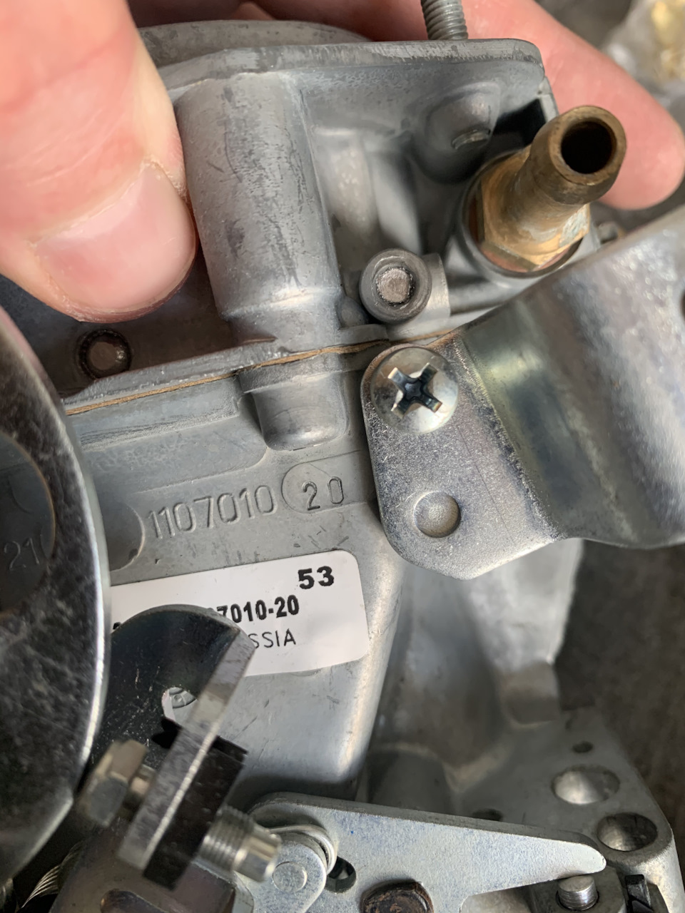 Solex 21053 на 2106 1.3 2