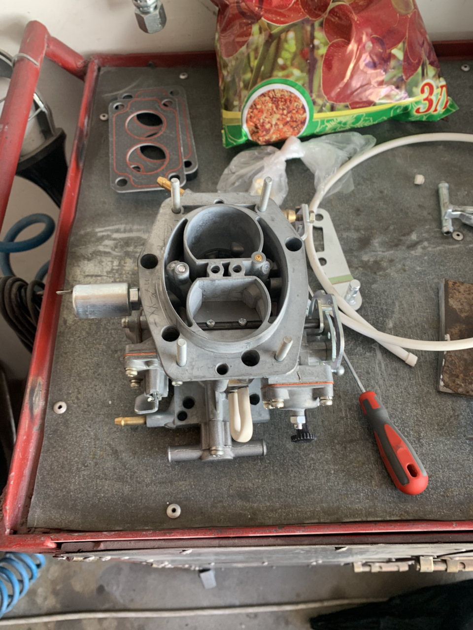 Solex 21053 на 2106 1.3 1