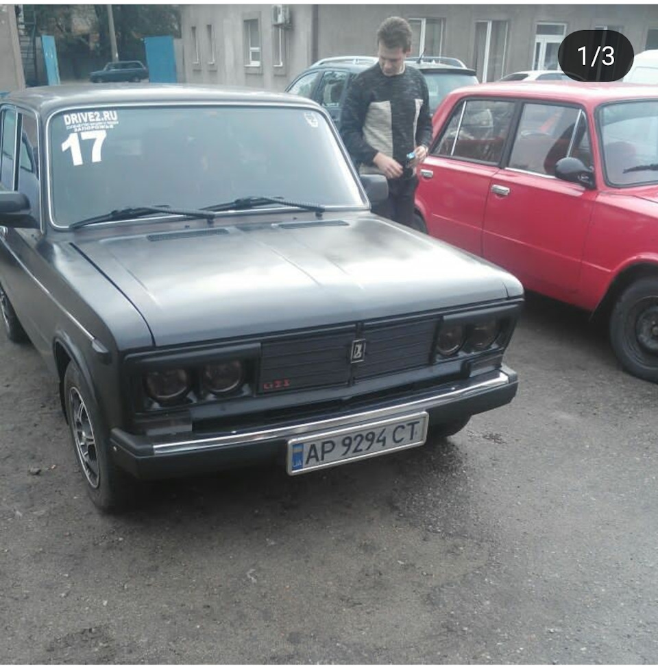 Довго не було інформації про шоху. Вирішив це виправити. Бампер від ВАЗ 2107 на ВАЗ 2106. 4
