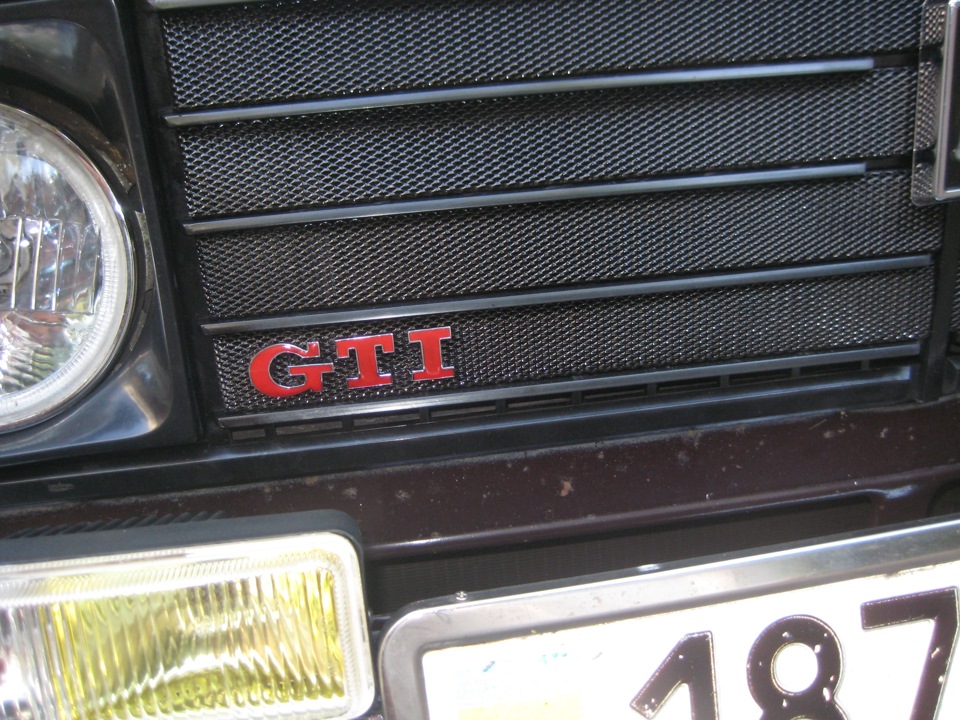 Решетка радиатора нового образца GTI 4
