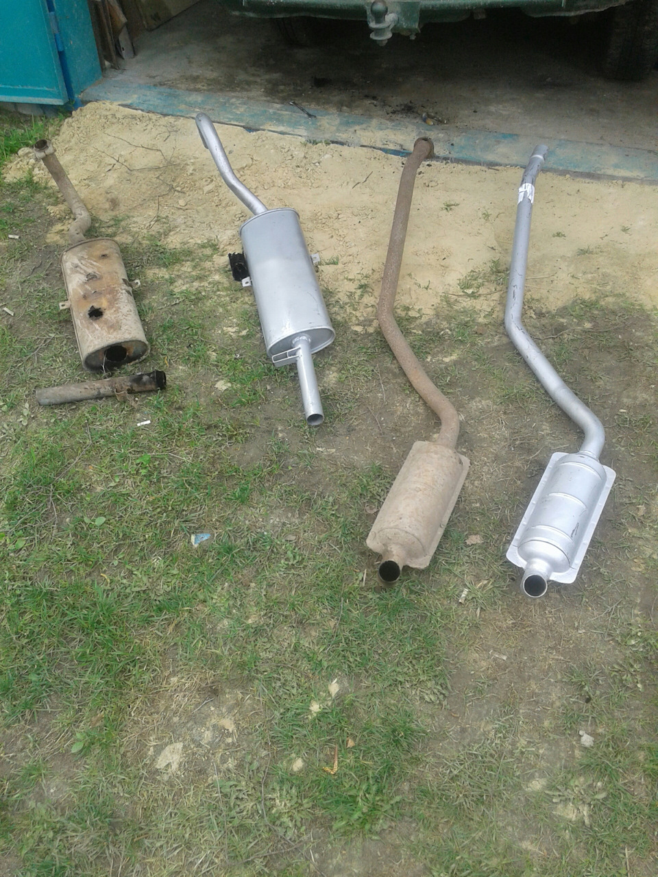 Зміна глушника. 1