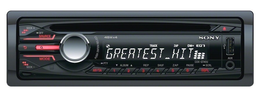 Купівля нової голови Sony CDX-GT40U 3