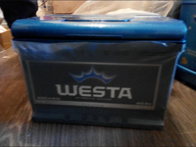 Акумулятор WESTA Premium 12V 60Ah 600A 4