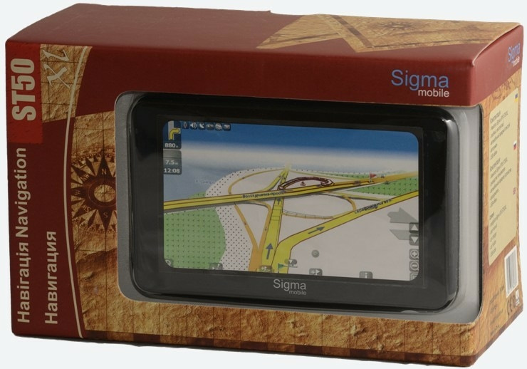 GPS-навігатор Sigma ST50 XL 1