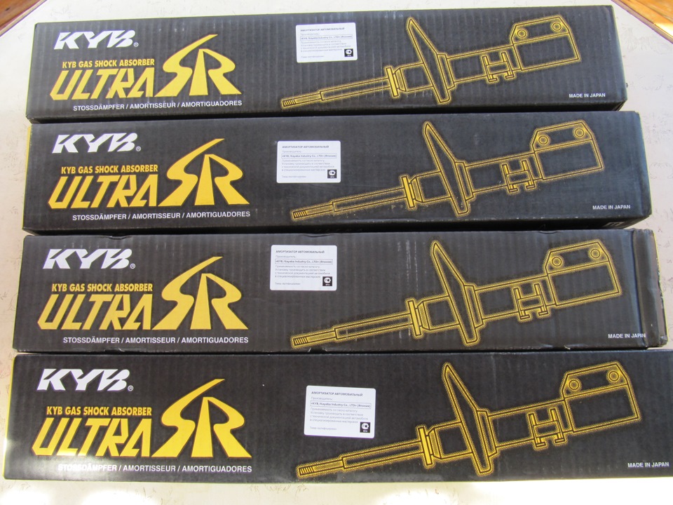 Бойові амортизатори KYB Ultra SR 1