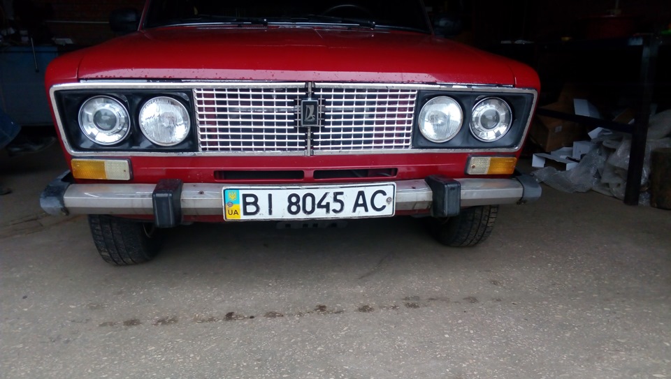 Бі лінзи на вазі 2106 2