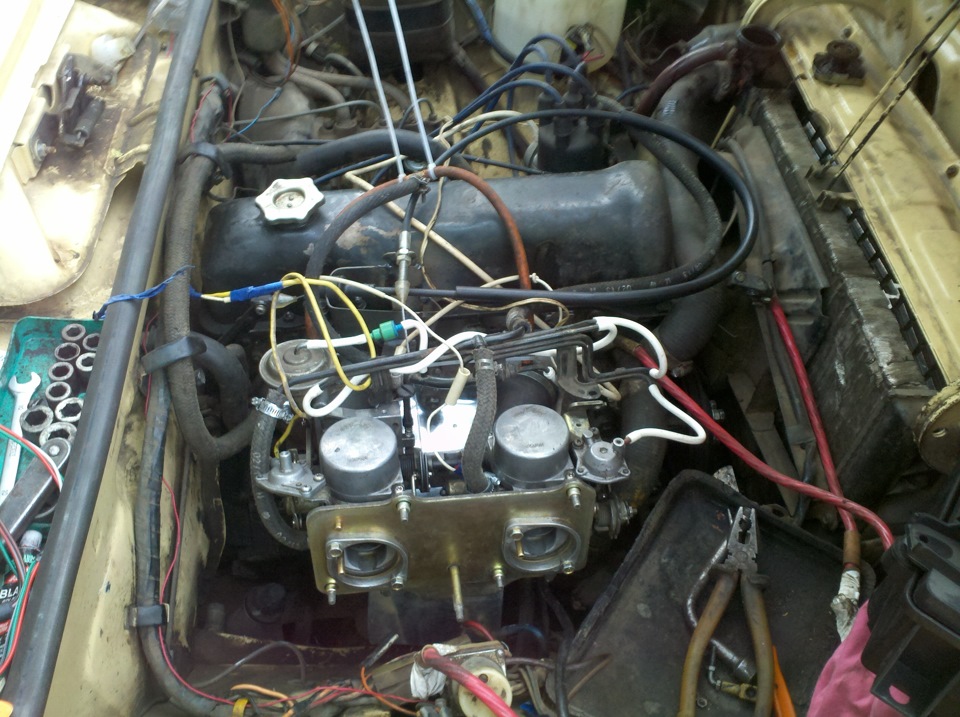 установка keihin dual carb від HONDA 2