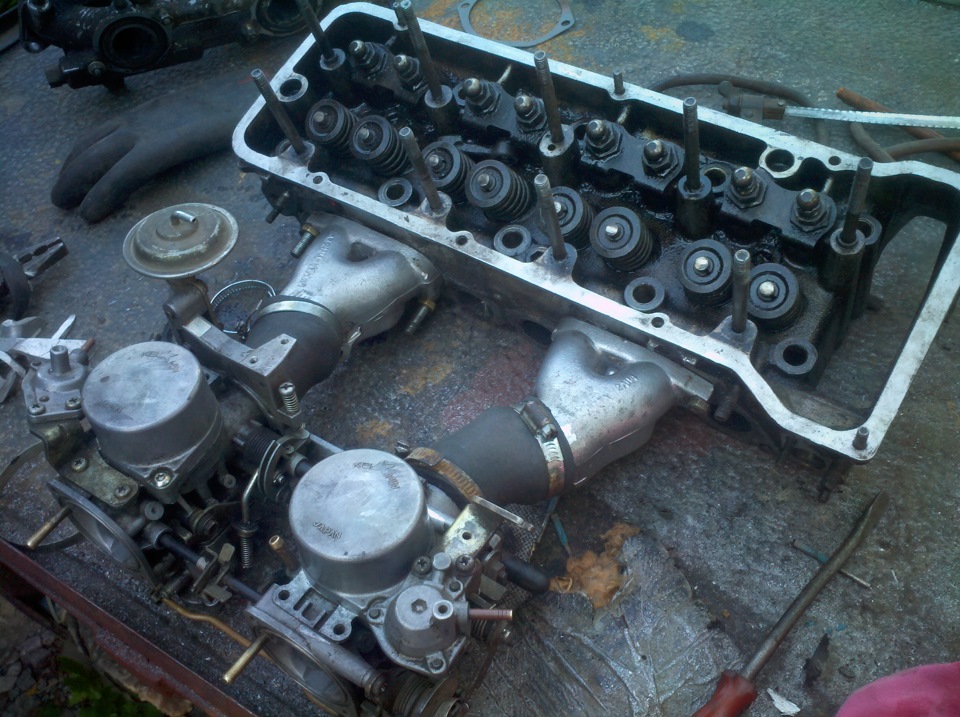 установка keihin dual carb від HONDA 1