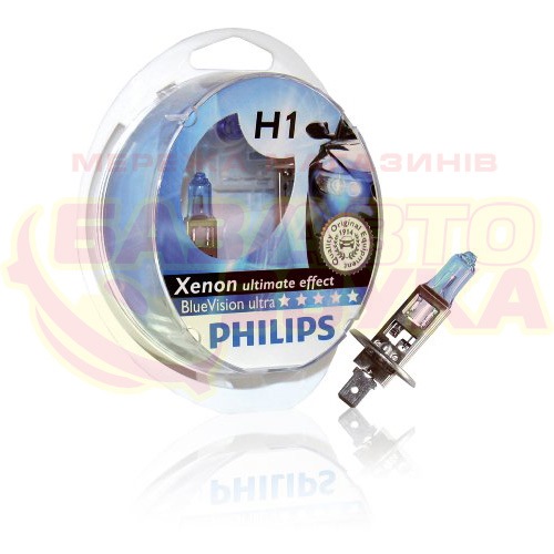 PHILIPS BlueVisionUltra H1 у дальнє світло 1